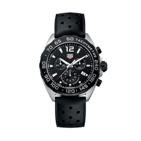 TAG Heuer Formula 1 Chronograph 43mm Steel Quartz Watch at David M Robinson