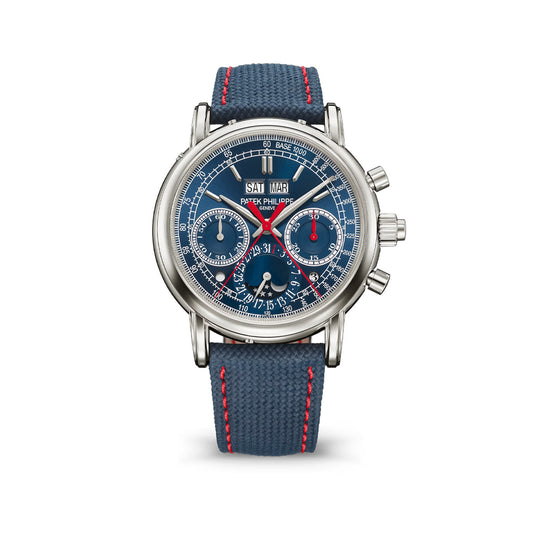 Patek Philippe Split-Seconds Chronograph. Perpetual Calendar Ref. 5204G-01 at David M Robinson
