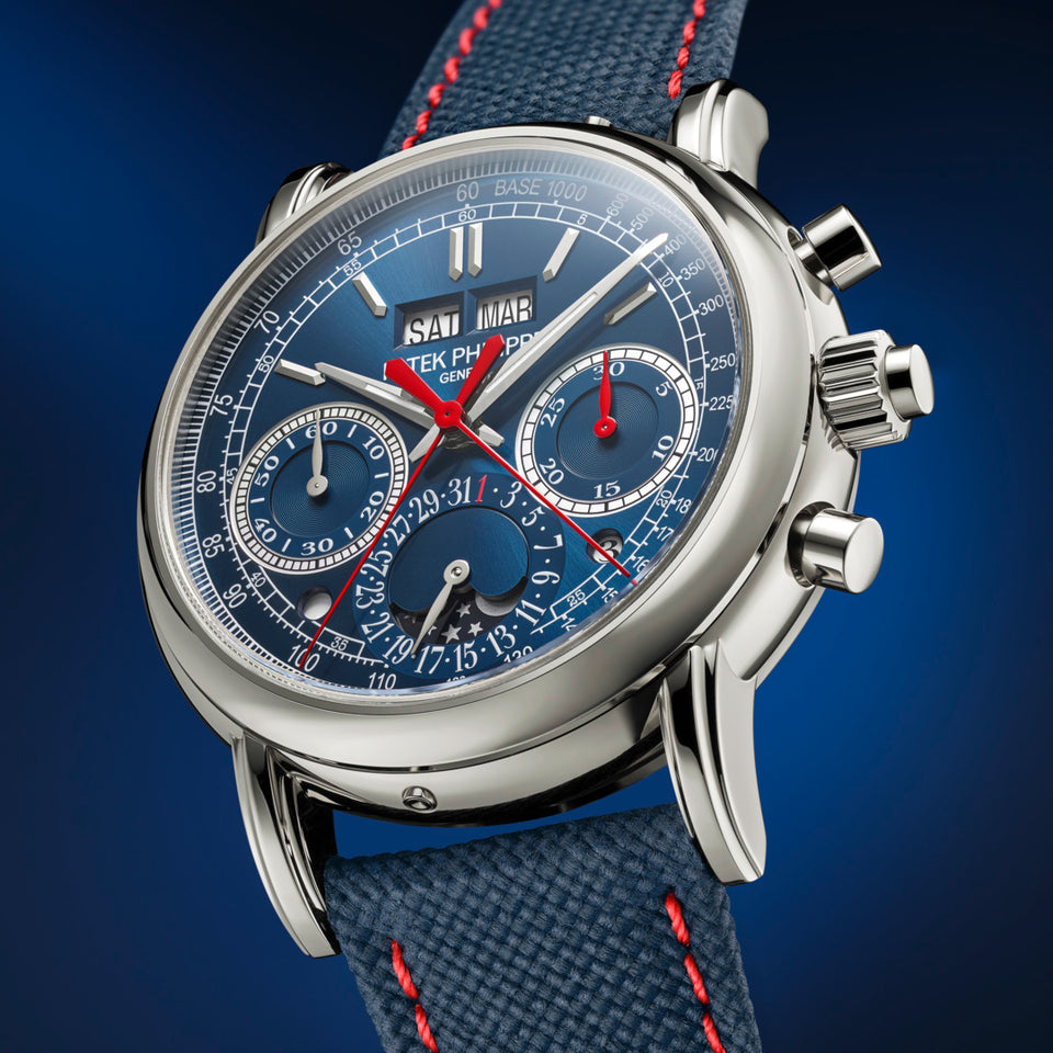 Patek Philippe Split-Seconds Chronograph. Perpetual Calendar Ref. 5204G-01 at David M Robinson