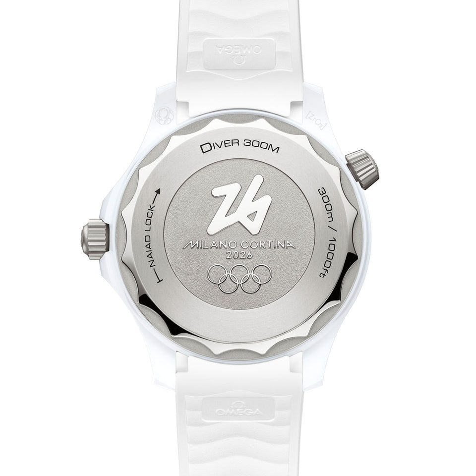 OMEGA Seamaster Diver 300M Milano Cortina 2026 Watch at DMR and the OMEGA Boutique Liverpool
