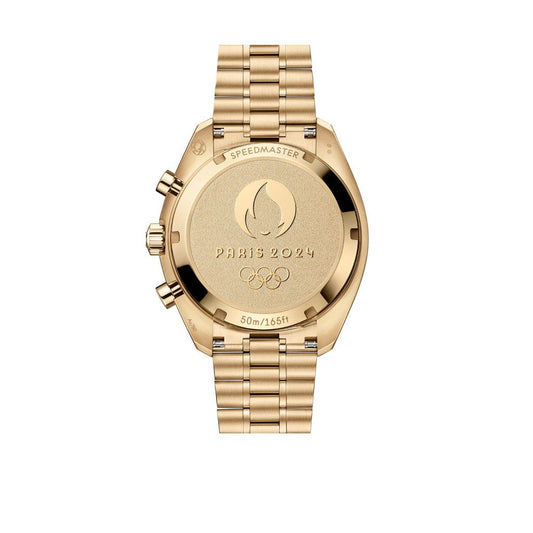 OMEGA Speedmaster Chronoscope 43mm Moonshine&trade; Gold Watch at DMR and the OMEGA Boutique Liverpool