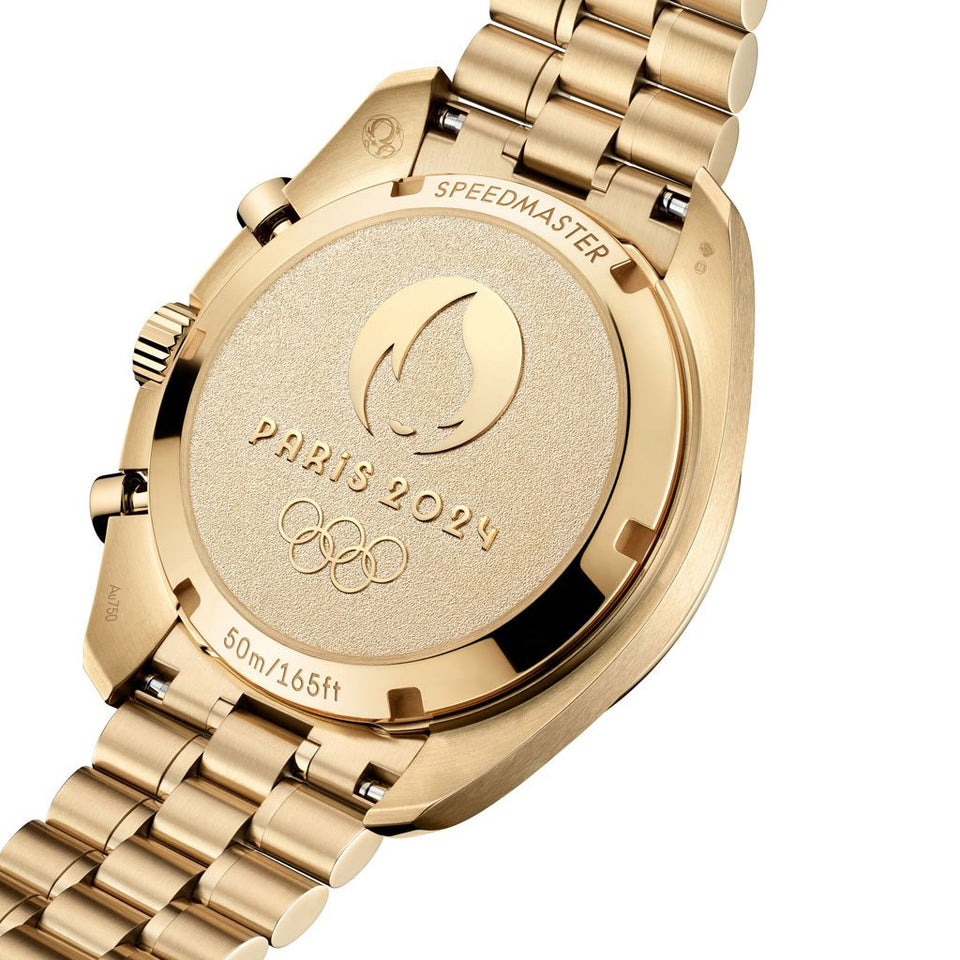 OMEGA Speedmaster Chronoscope 43mm Moonshine&trade; Gold Watch at DMR and the OMEGA Boutique Liverpool