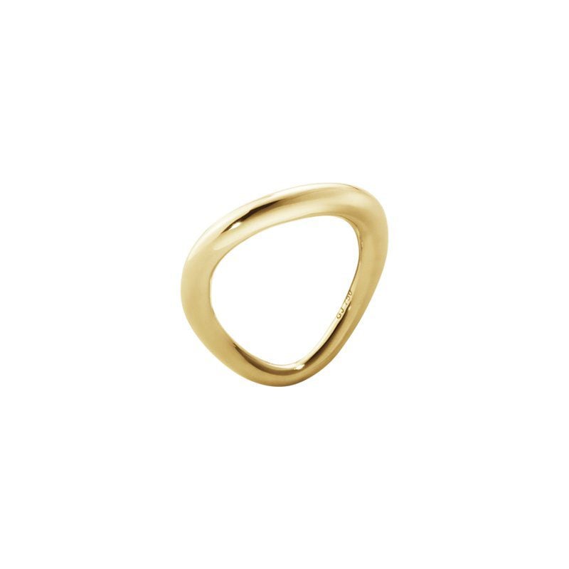 Georg Jensen Offspring 18ct Yellow Gold Ring at David M Robinson