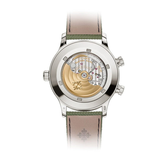 Patek Philippe Complications Calatrava Pilot Travel Time Watch at David M Robinson 5524G-010