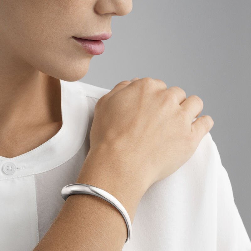 Offspring Sterling Silver Open Bangle