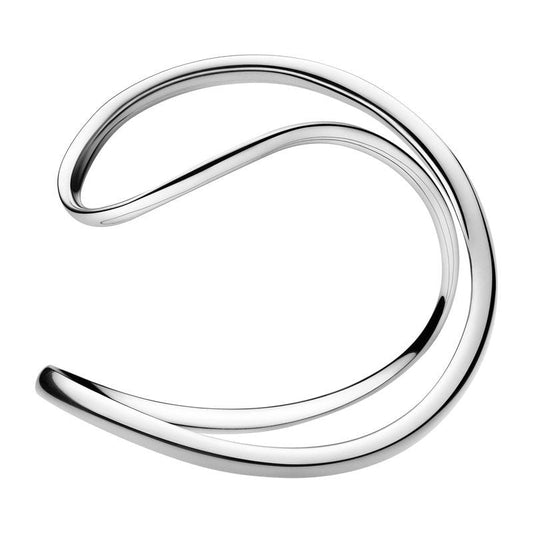Infinity Sterling Silver Bangle