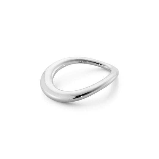 Offspring Slim Sterling Silver Ring