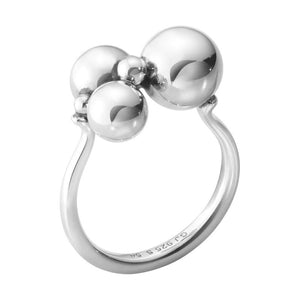 Moonlight Grapes Silver Ring