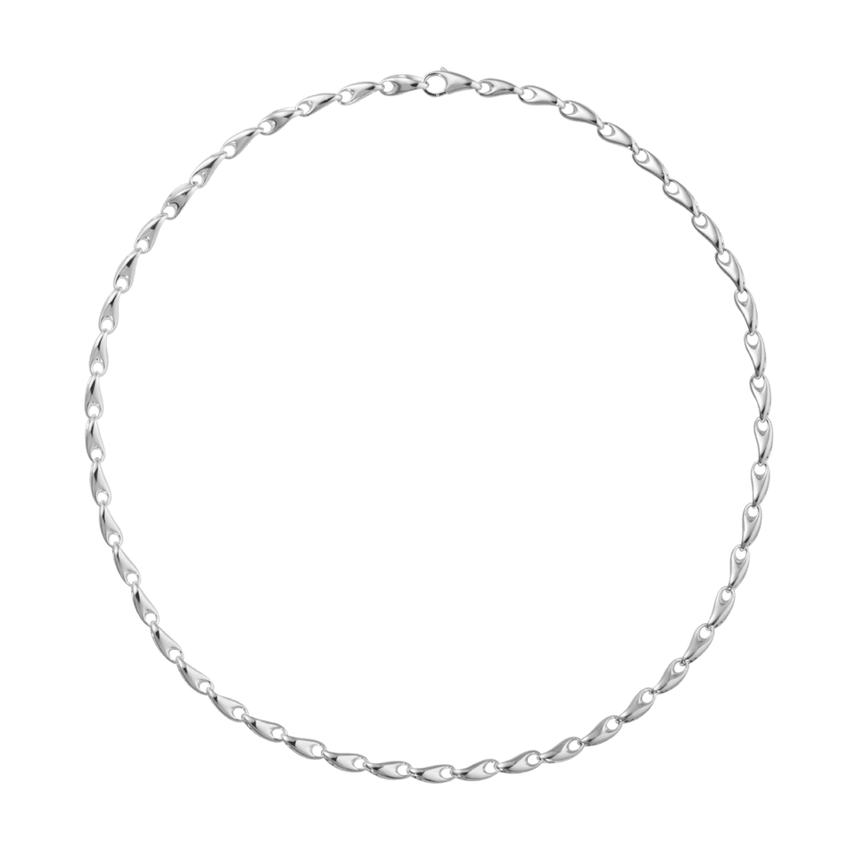 Reflect Silver Link Necklace