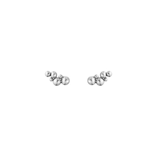 Moonlight Grapes Silver Ear Cuffs