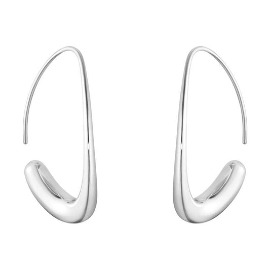 Offspring Silver Earhoops