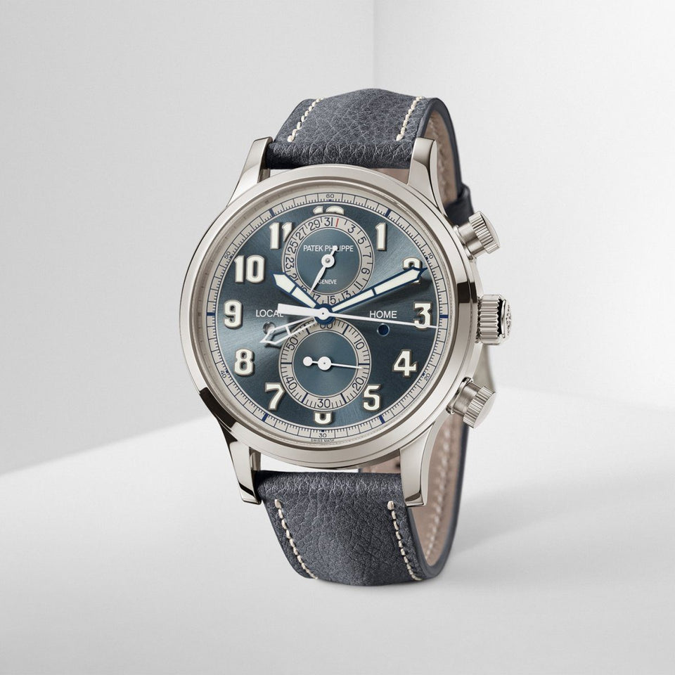 Patek Philippe Calatrava Pilot Travel Time Chronograph 5924G-001