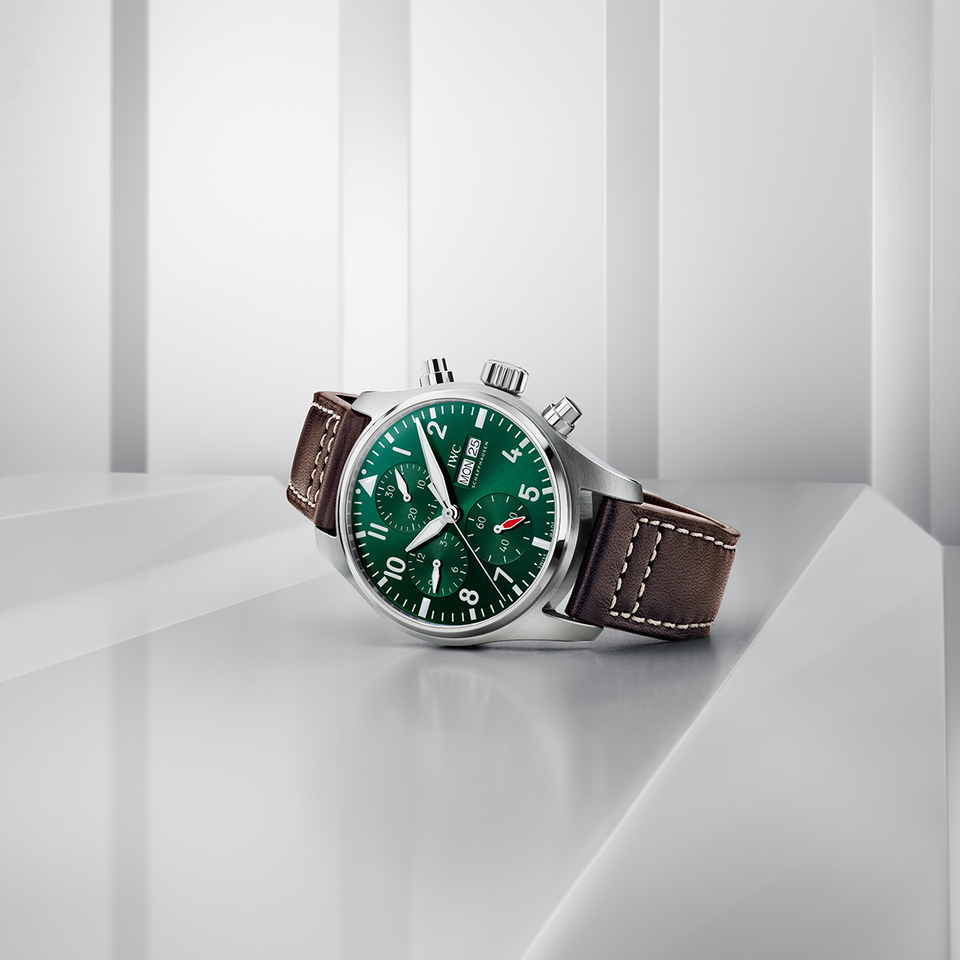 IWC Schaffhausen Pilot's Watch Chronograph 41 at David M Robinson