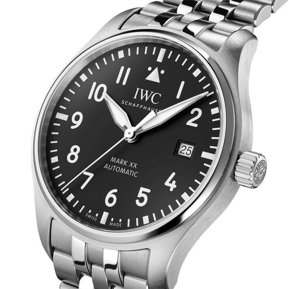 IWC Schaffhausen Pilot's Watch Mark XX 40mm at David M Robinson