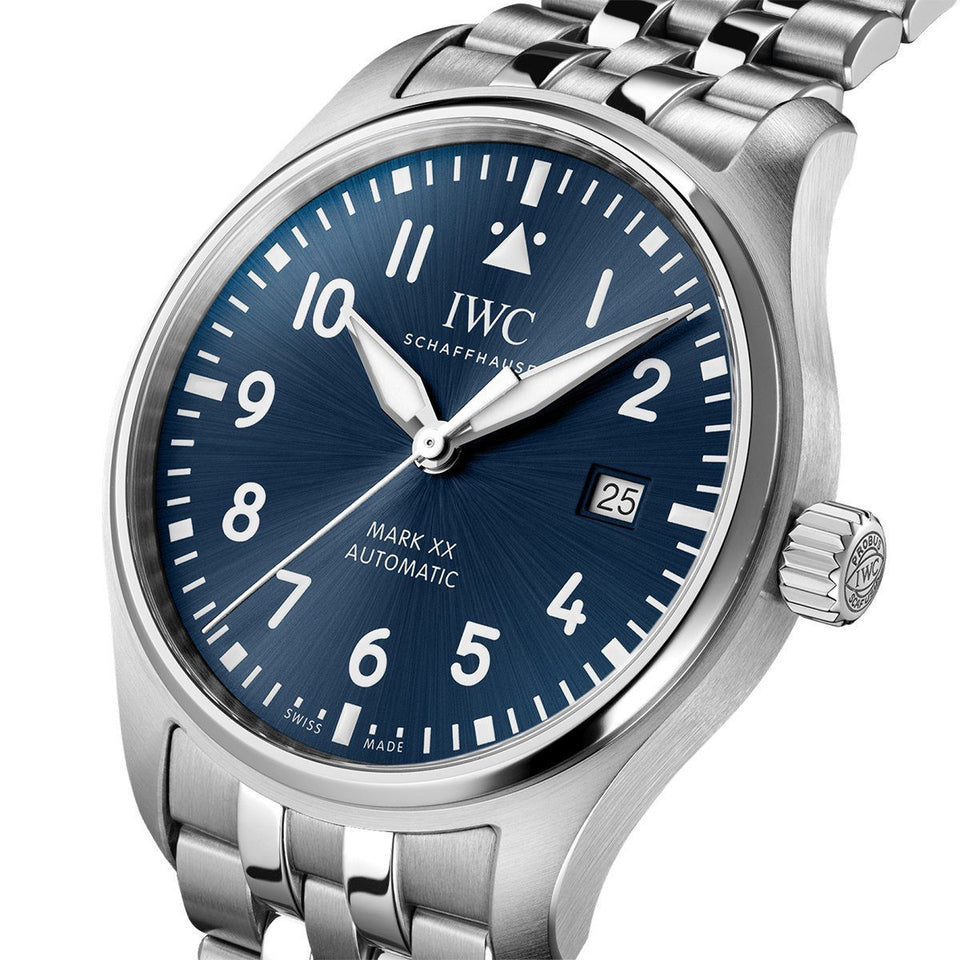 IWC Schaffhausen Pilot's Watch Mark XX 40mm at David M Robinson