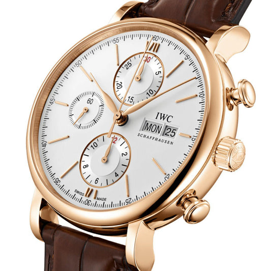 IWC Schaffhausen Portofino Chronograph 42mm Watch at David M Robinson