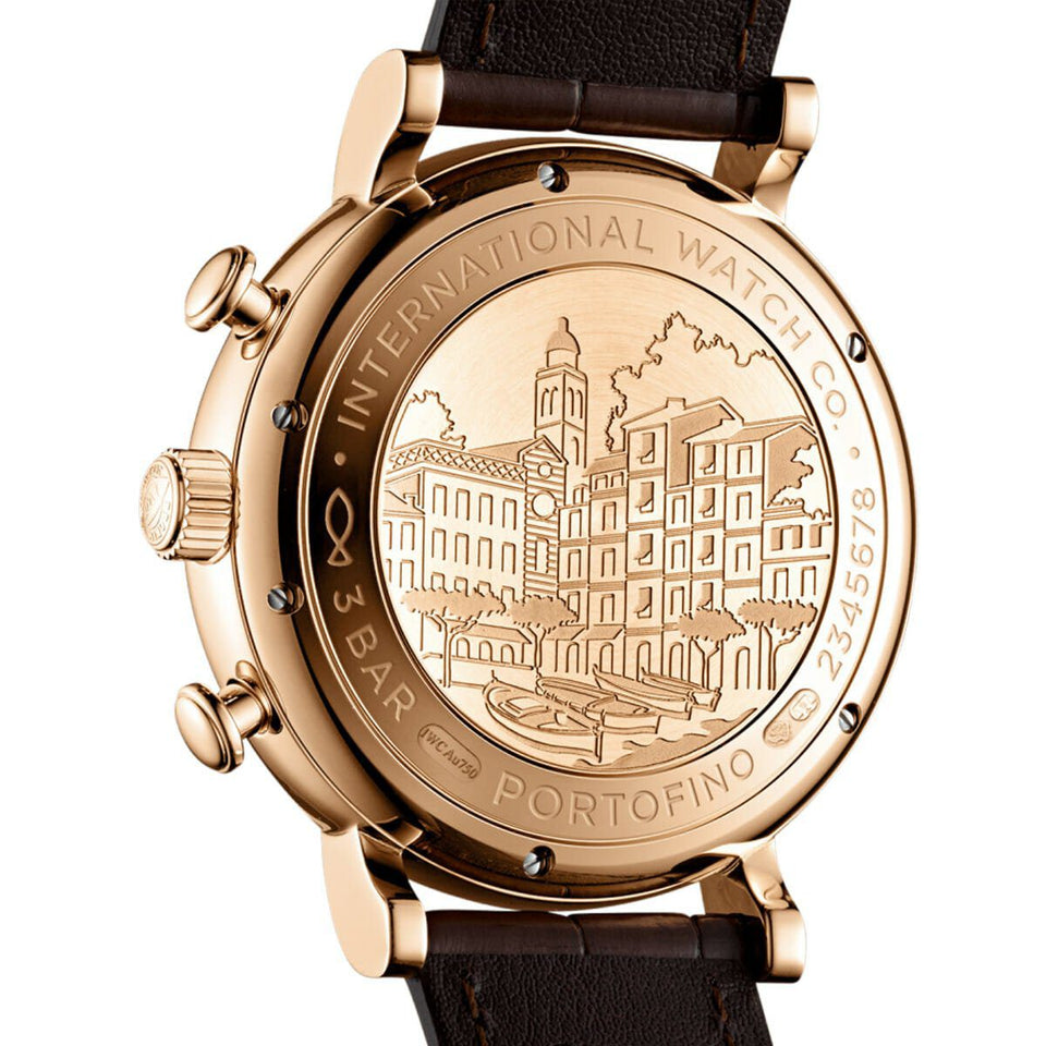 IWC Schaffhausen Portofino Chronograph 42mm Watch at David M Robinson