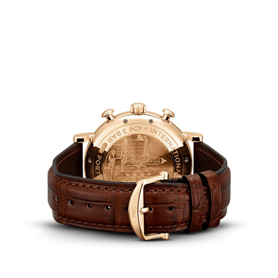 IWC Schaffhausen Portofino Chronograph 42mm Watch at David M Robinson