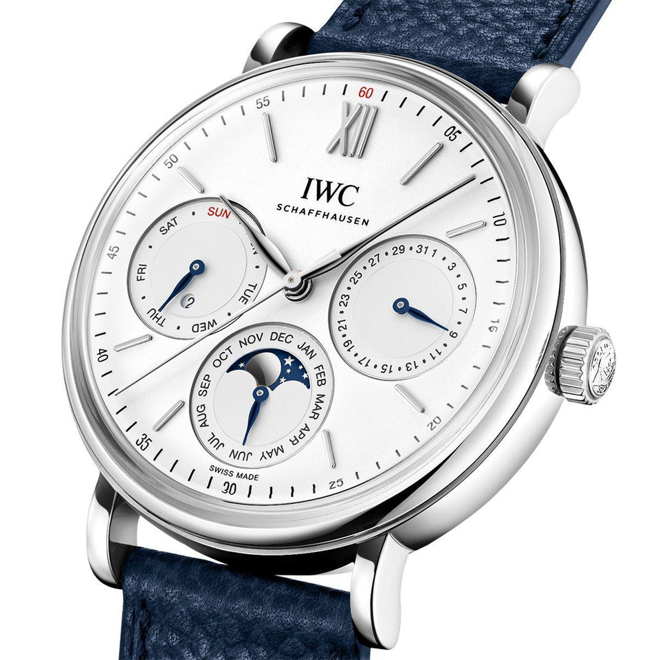 IWC Schaffhausen Portofino Perpetual Calendar 40mm Watch at David M Robinson