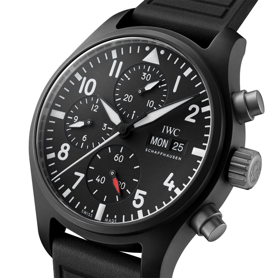 IWC Schaffhausen Pilot's Watch Chronograph 41 TOP GUN at David M Robinson