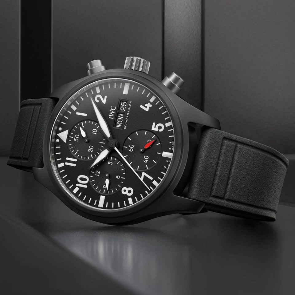IWC Schaffhausen Pilot's Watch Chronograph 41 TOP GUN at David M Robinson
