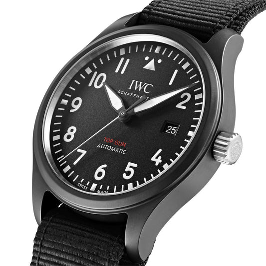 IWC Schaffhausen Pilot's Watch Automatic TOP GUN 41mm at David M Robinson