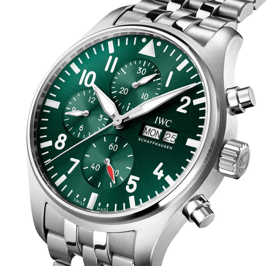 IWC Schaffhausen Pilot's Watch Chronograph at David M Robinson