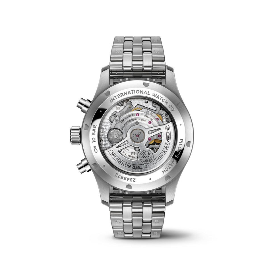 IWC Schaffhausen Pilot's Watch Chronograph at David M Robinson