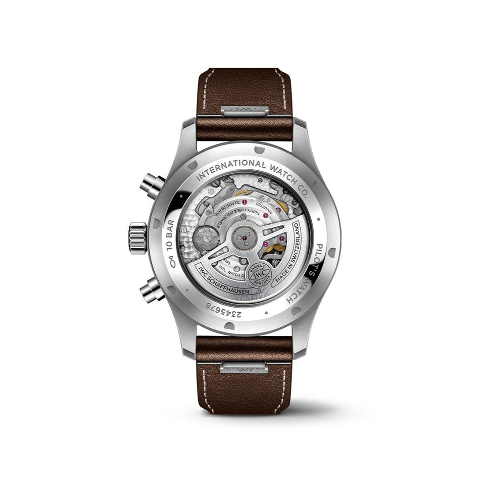 IWC Schaffhausen Pilot's Watch Chronograph at David M Robinson