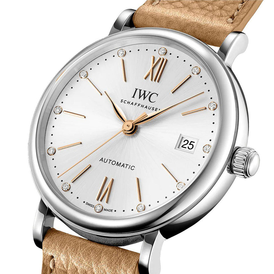 IWC Schaffhausen Portofino Automatic 37mm Watch at David M Robinson
