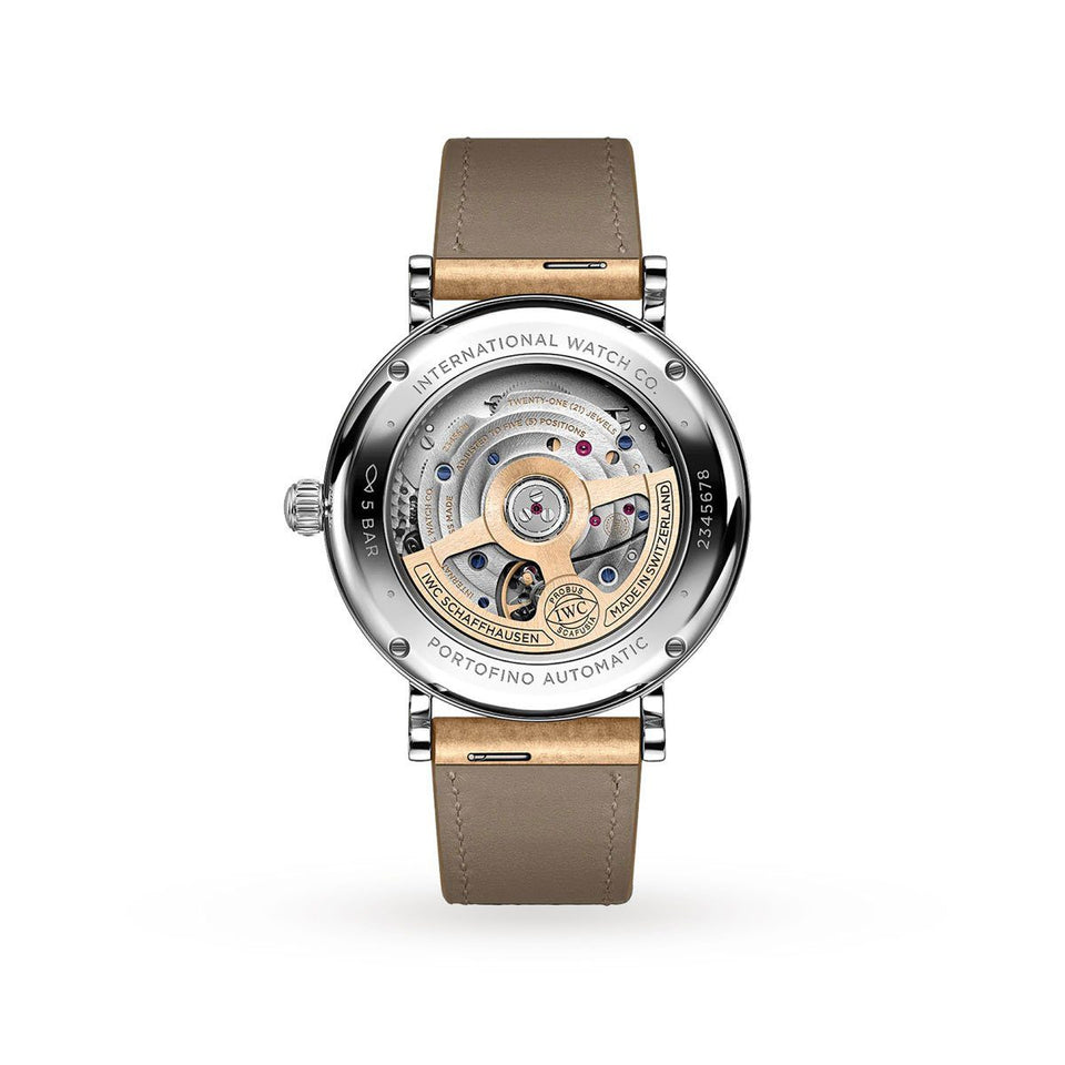 IWC Schaffhausen Portofino Automatic 37mm Watch at David M Robinson