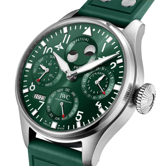 IWC Schaffhausen Big Pilot's Watch Perpetual Calendar 46mm at David M Robinson