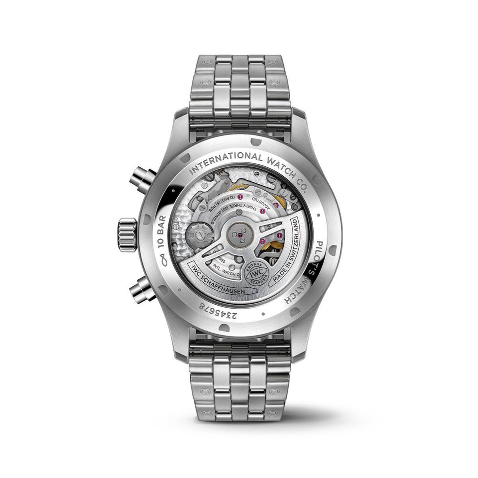 IWC Schaffhausen Pilot's Watch Chronograph at David M Robinson