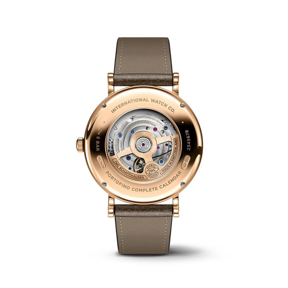IWC Schaffhausen Portofino Complete Calendar 41mm Watch at David M Robinson