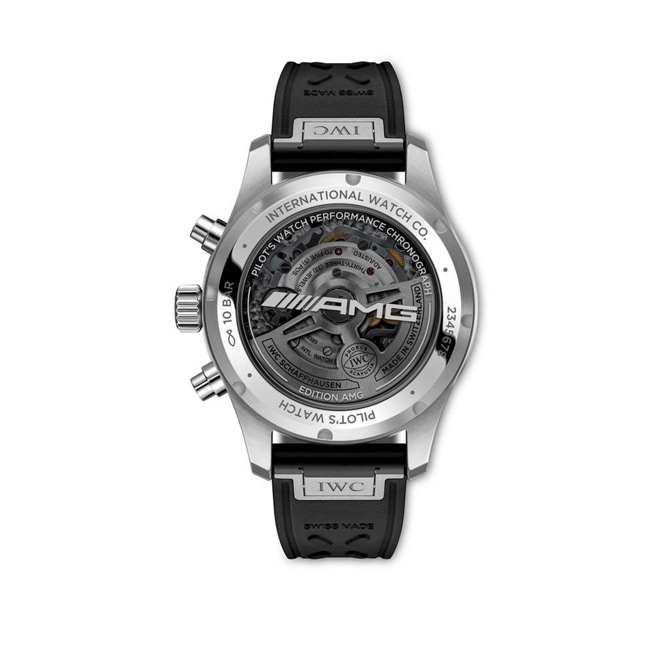 IWC Schaffhausen Pilot's Watch Performance Chronograph 41 AMG at David M Robinson