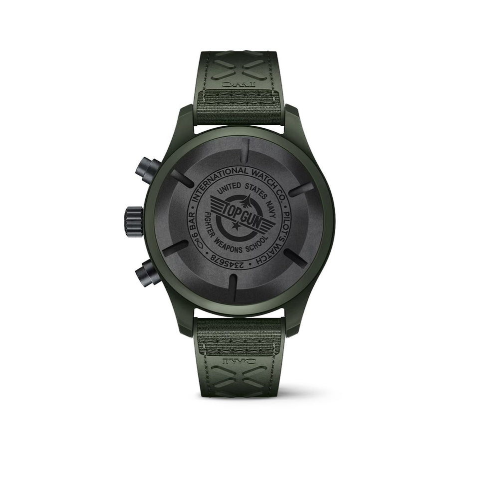 IWC Schaffhausen Pilot's Watch Chronograph TOP GUN Edition Woodland at David M Robinson