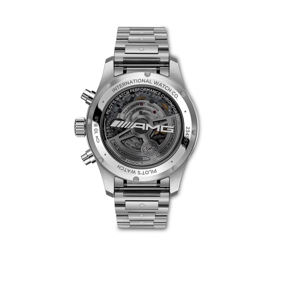 IWC Schaffhausen Pilot's Watch Performance Chronograph 41 AMG at David M Robinson