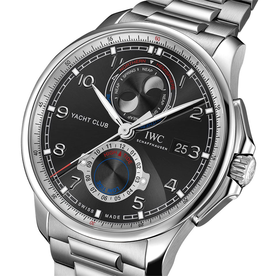 IWC Schaffhausen Portugieser Yacht Club Moon & Tide at David M Robinson