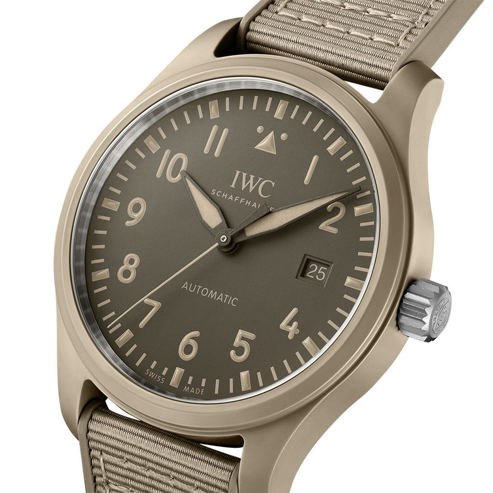 IWC Schaffhausen Pilot's Watch Automatic 41 TOP GUN Mojave Desert at David M Robinson