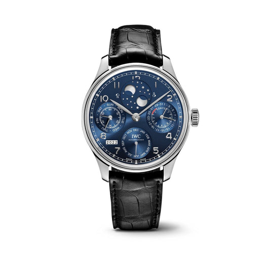 IWC Schaffhausen Portugieser Perpetual Calendar 44mm White Gold Watch