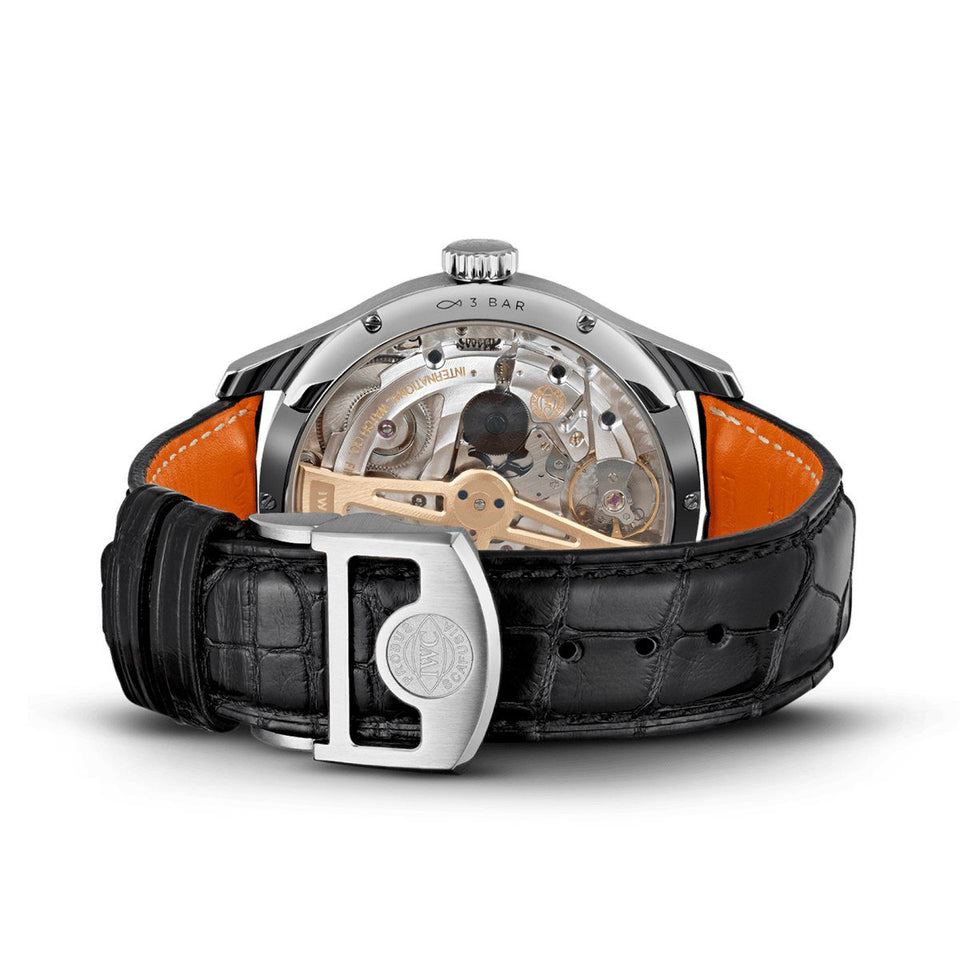 IWC Schaffhausen Portugieser Perpetual Calendar 44mm White Gold Watch at David M Robinson