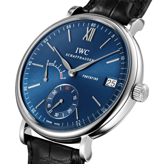 IWC Schaffhausen Portofino Hand-Wound Eight Days 45mm Watch at David M Robinson