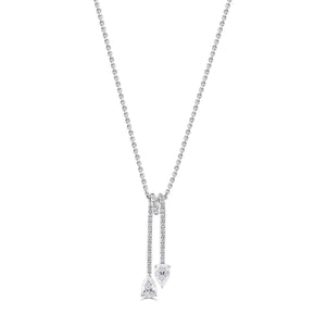 Ditto White Gold Diamond Pendant