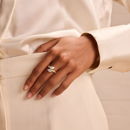 Yellow Gold Diamond Ring at David M Robinson