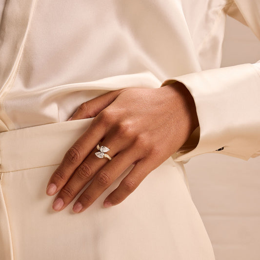 Yellow Gold Diamond Ring at David M Robinson