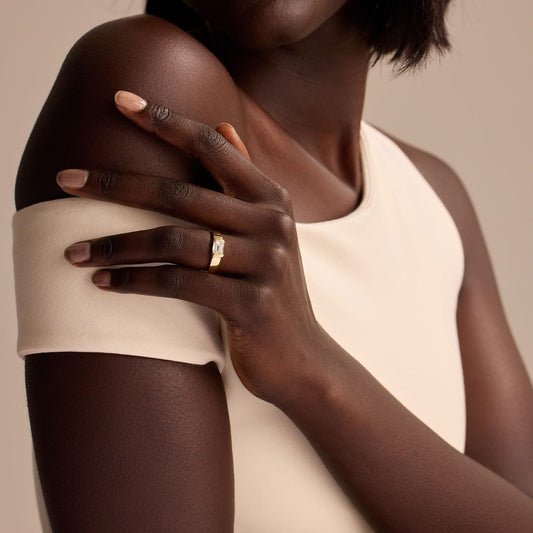 Yellow Gold Diamond Ring at DMR