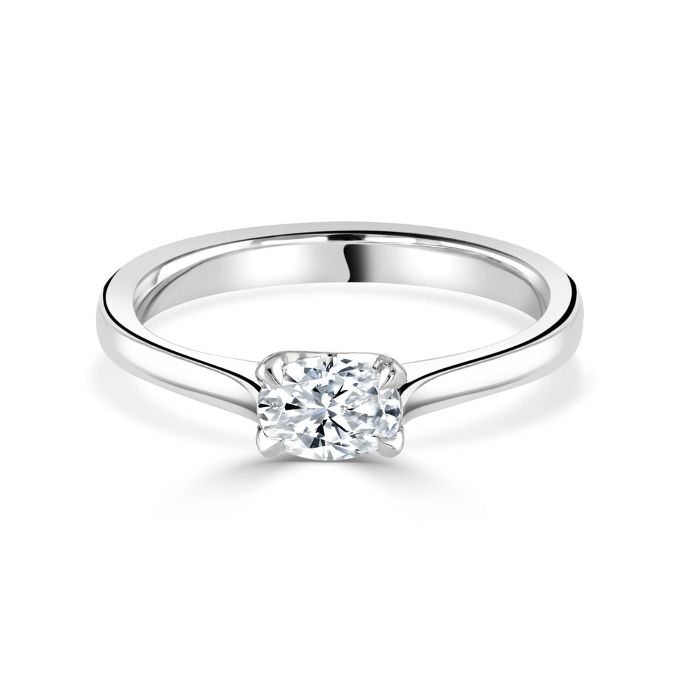 Oval Cut Diamond Ring