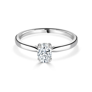 Oval Cut Diamond Ring
