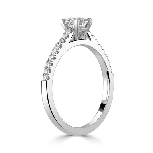 Round Brilliant Cut Diamond Ring