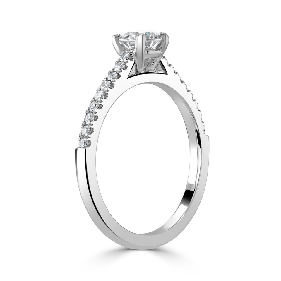 Round Brilliant Cut Diamond Ring